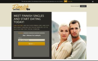 Finnish Dating Service Finnish Dating Service Homepage Image