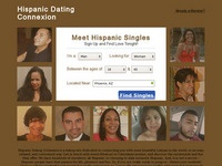 Hispanic Dating Connexion Homepage Image